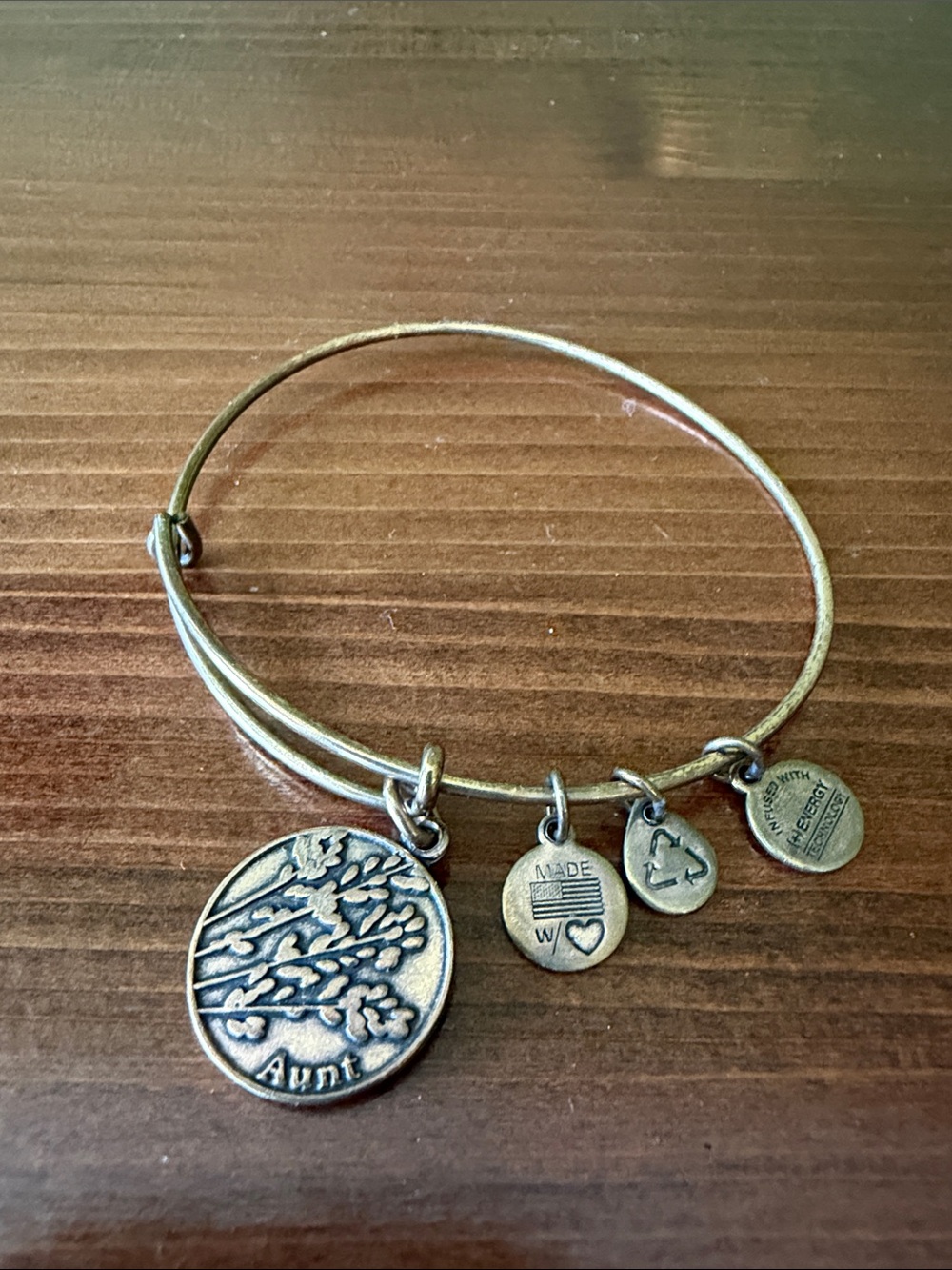 Alex and Ani Aunt Bracelet